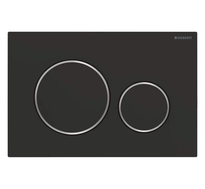 Кнопка зливу Sigma 20 (115.882.14.1) чорний мат, Geberit