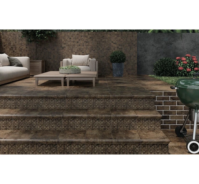 Декор LUKAS BROWN DECOR 145х298x8 Cersanit