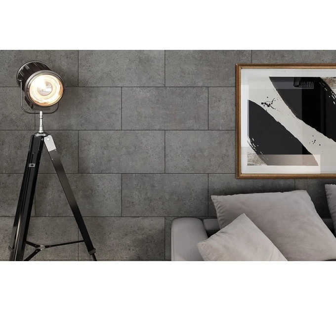 Плитка підлогова Highbrook Dark Grey 29,8x59,8 код 7476 Церсаніт