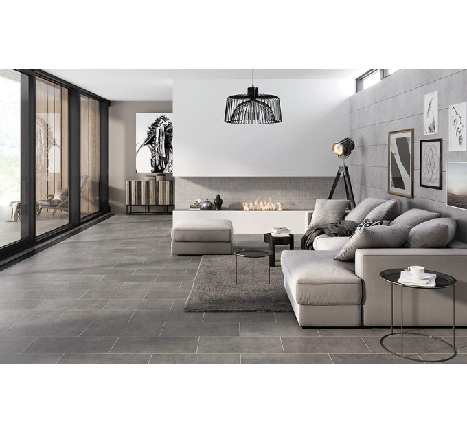 Плитка підлогова Highbrook Dark Grey 29,8x59,8 код 7476 Церсаніт