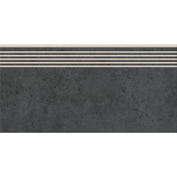 Сходинка пряма HIGHBROOK ANTHRACITE STEPTREAD 298х598x9 Cersanit