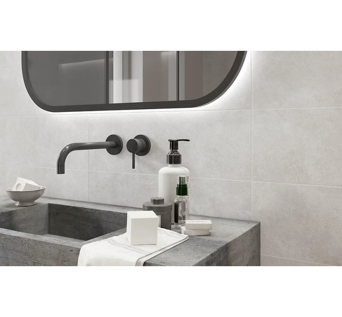 Плитка стінова DENIZE LIGHT GREY 200х600x8,5 Cersanit
