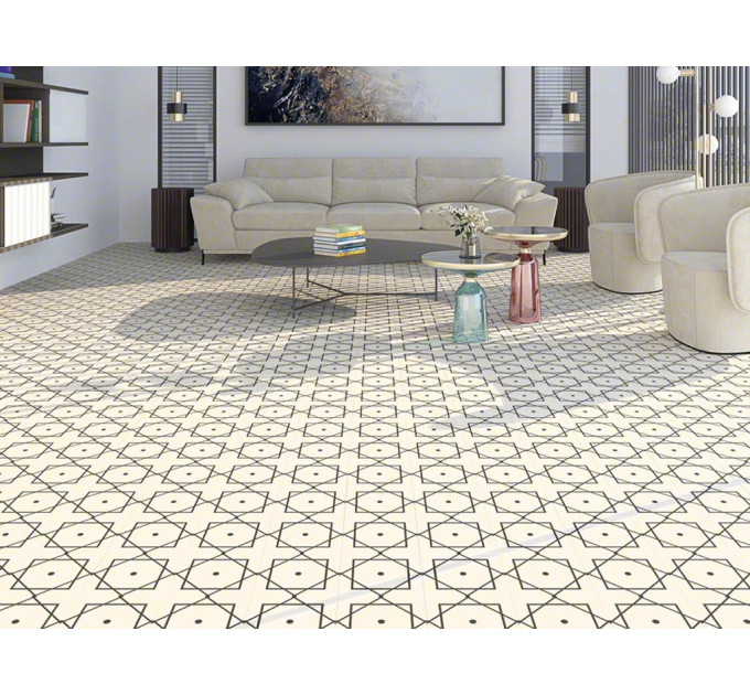 Плитка керамогранітна Eliseos-R Blanco RECT 200x200x8,5 Vives