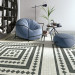 Декор Seine Iena-R 3 Grafito RECT 200x200x8 Vives