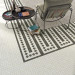 Декор Seine Iena-R 3 Grafito RECT 200x200x8 Vives