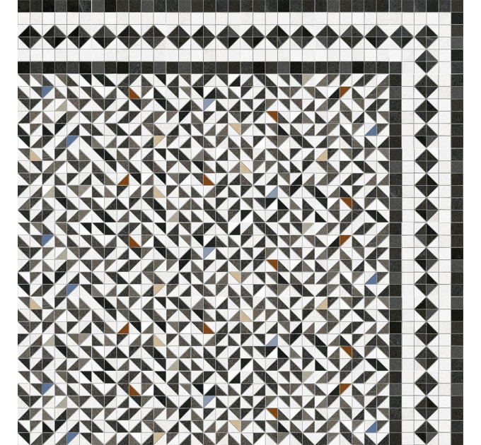 Декор Seine Iena-R 3 Grafito RECT 200x200x8 Vives