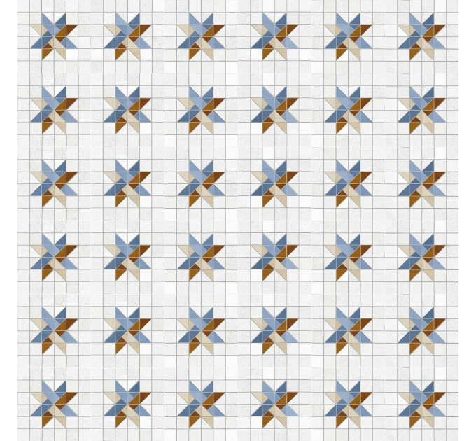 Плитка керамогранітна Seine Arcole-R Azul RECT 200x200x8 Vives