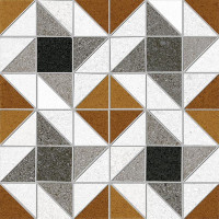 Плитка керамогранітна Seine Evry-R Rojizo RECT 200x200x8 Vives