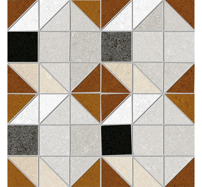 Плитка керамогранітна Seine Bercy-R Rojizo RECT 200x200x8 Vives
