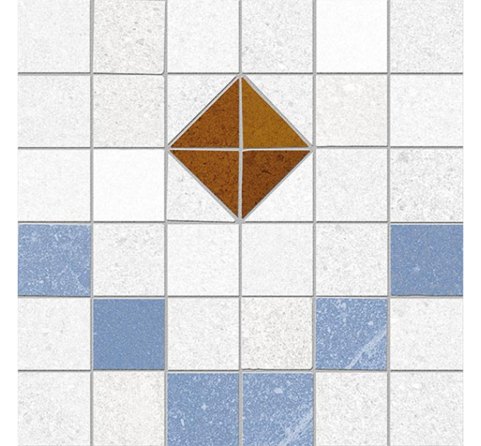 Декор Seine Tabarly-R 2 Azul RECT 200x200x8 Vives