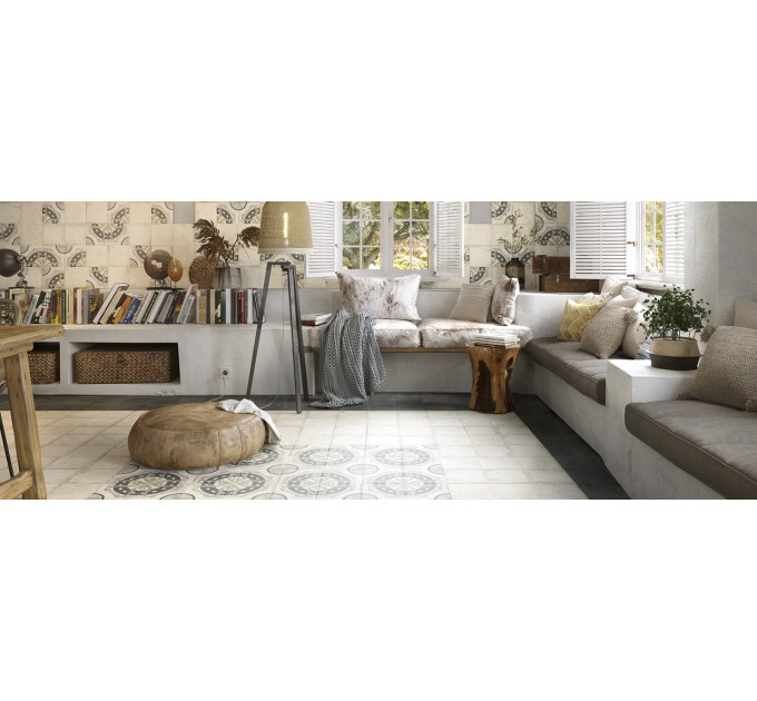 Плитка керамогранітна Norland White 200x200 Mainzu