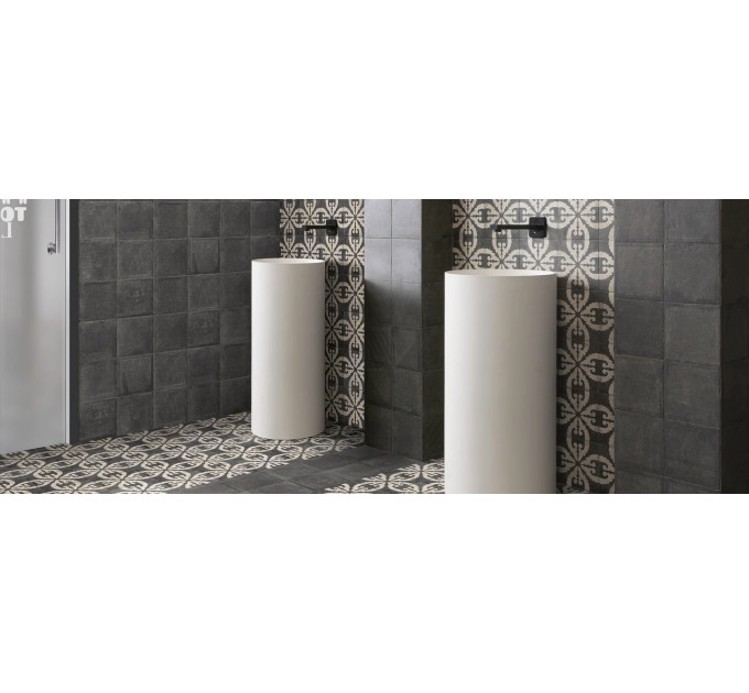 Плитка керамогранітна Norland Black 200x200 Mainzu