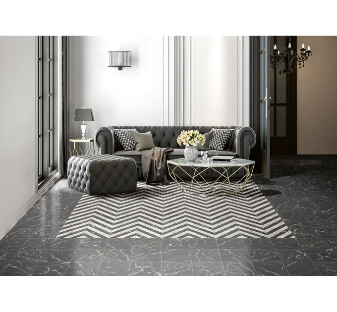 Плитка керамогранітна Hermitage Dark 200x200 Mainzu