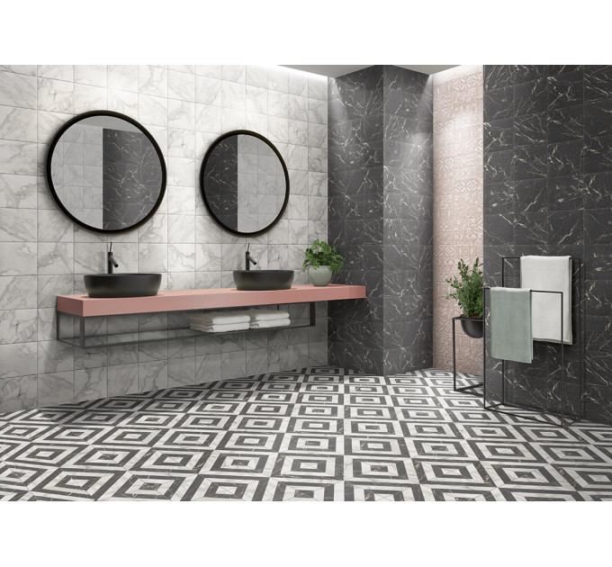 Плитка керамогранітна Hermitage Dark 200x200 Mainzu