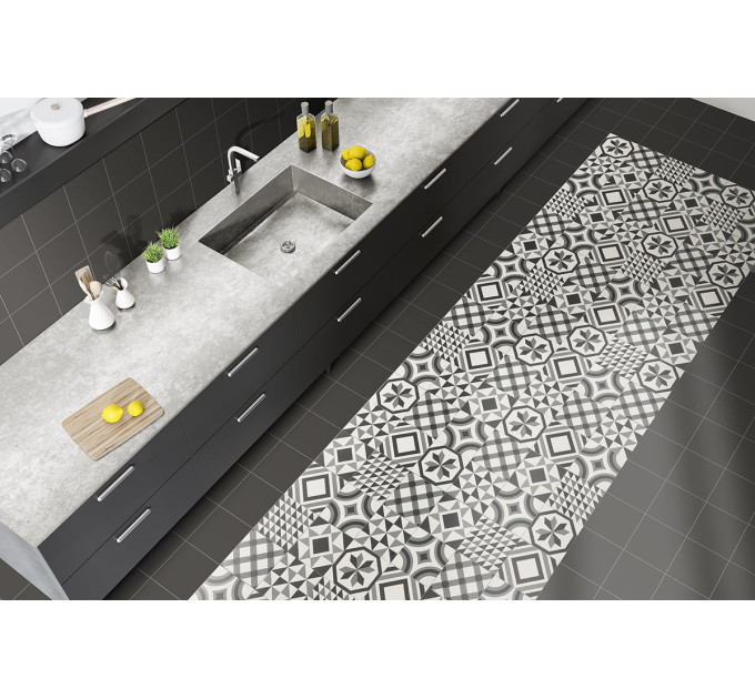 Плитка керамогранітна Trinity Black 200x200 Mainzu