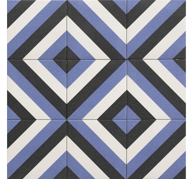 Плитка керамогранітна Dublin Blu 200x200 Mainzu