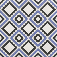 Плитка керамогранітна Belfast Blu 200x200 Mainzu