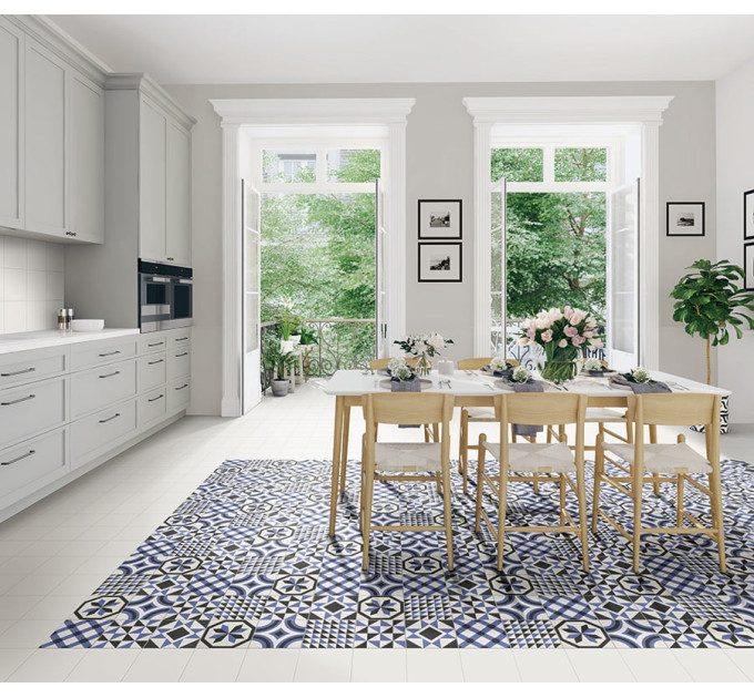 Плитка керамогранітна Riga White 200x200 Mainzu