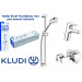 Набір змішувачів 3 в 1 Pure&Easy (376850565), Kludi