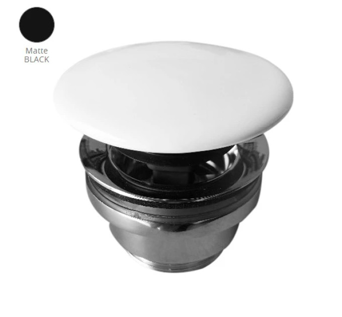 Донний клапан Wave PLCE black matt, SIMAS