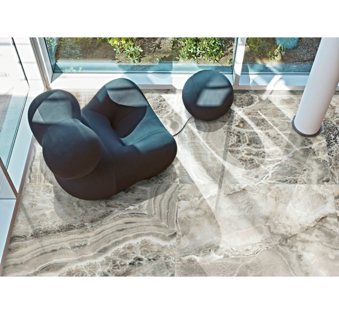 Плитка керамогранітна The Room BLA DA6 12 LP POL 600x1200x6,5 Imola