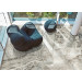 Плитка керамогранітна The Room BLA DA6 12 LP POL 600x1200x6,5 Imola