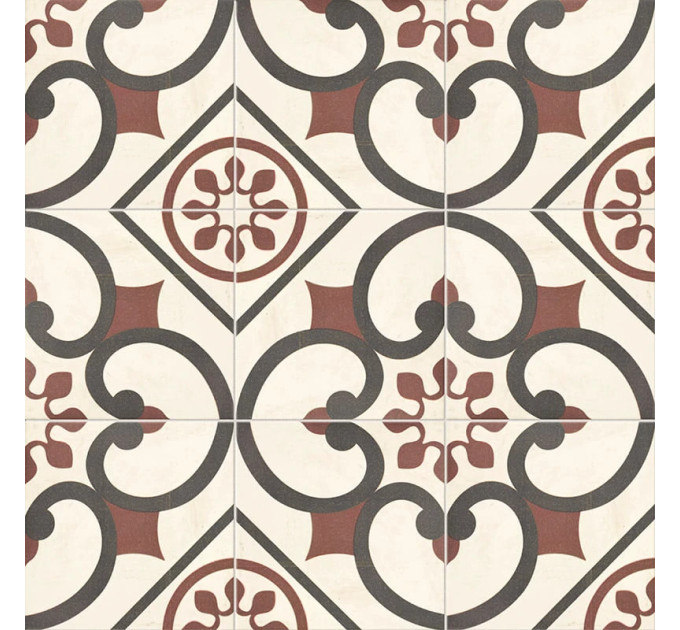 Плитка керамогранітна Victorian Centro Deco 200x200x9 Mainzu