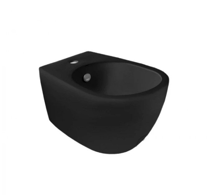 Біде підвісне Vignoni VI19 F85 (VI19-F85 NM) Вlack matte, SIMAS