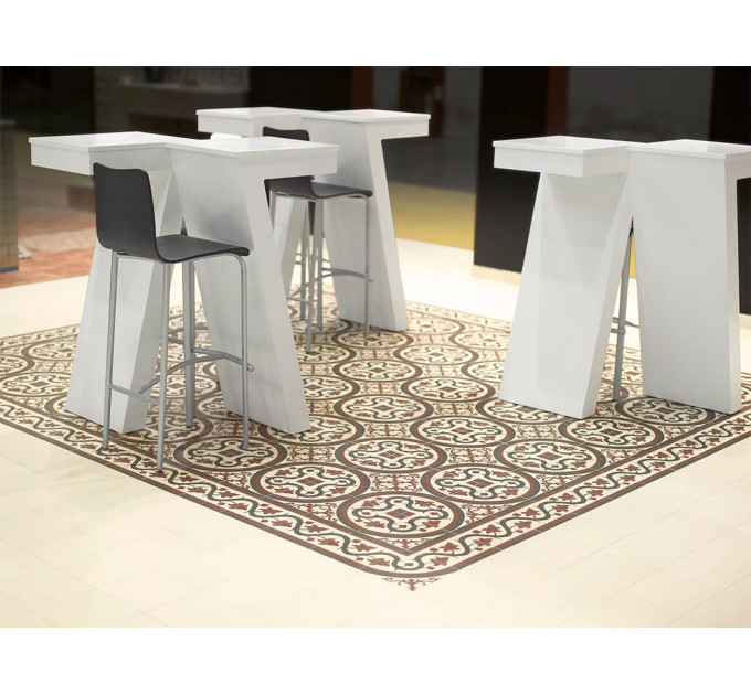 Плитка керамогранітна Victorian Cenefa Deco 200x200x9 Mainzu