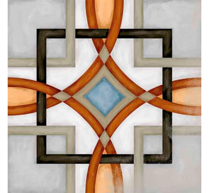 Плитка керамогранітна Fornos Multicolor декор 200x200x8 Vives