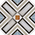 Плитка керамогранітна Octogono Ritter Multicolor 200x200x8 Vives