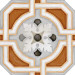 Плитка керамогранітна Octogono Zimer Multicolor 200x200x8 Vives