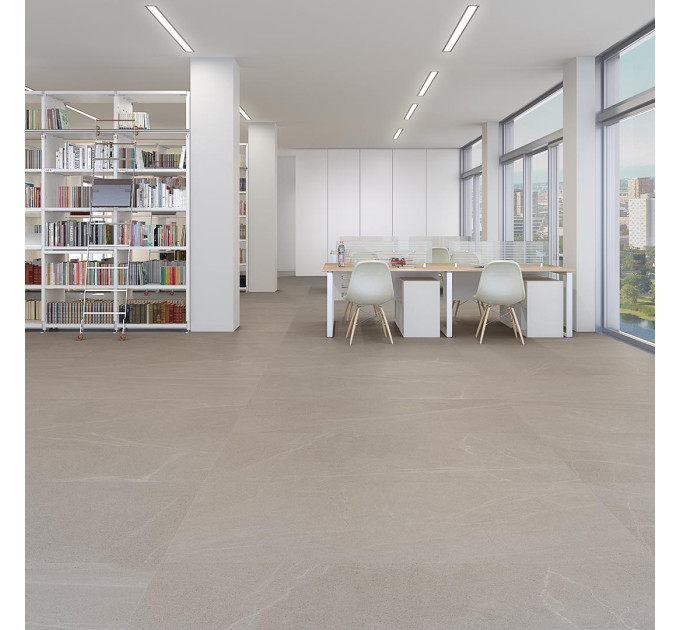 Плитка керамогранітна Seine-R Blanco RECT 600x1200x11 Vives