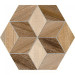 Плитка керамогранітна Hexagono Freret Multicolor 230x266x9 Vives