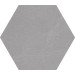 Плитка керамогранітна Hexagono Seine Gris 519x599x9 Vives