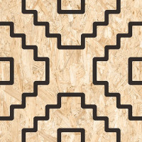 Плитка керамогранітна Seriaki-R Natural Negro RECT 593x593x9 Vives
