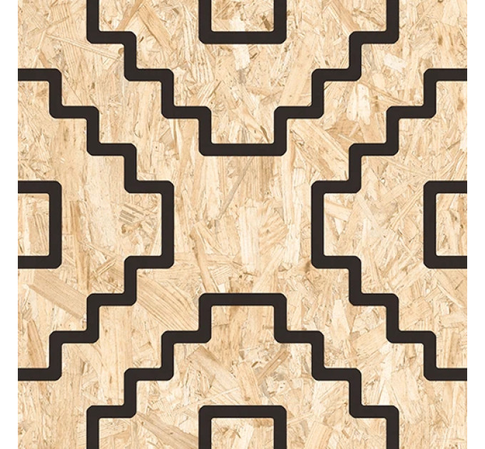 Плитка керамогранітна Seriaki-R Natural Negro RECT 593x593x9 Vives