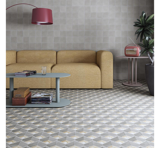 Плитка керамогранітна Pop Tile Bonnie-R RECT 150x150x8 Vives