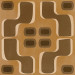 Плитка керамогранітна Pop Tile Fluxus-R RECT 150x150x8 Vives
