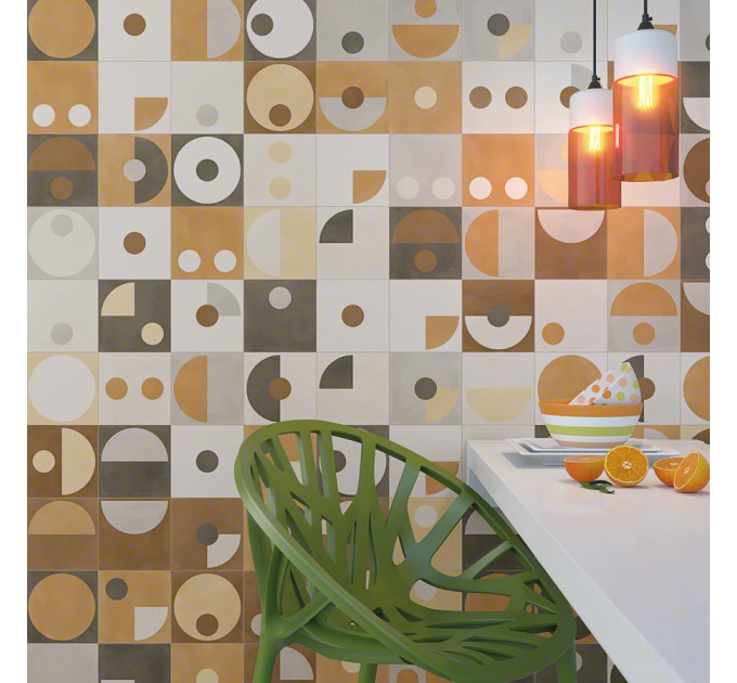 Плитка керамогранітна Pop Tile Popart-R RECT 150x150x8 Vives