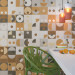 Плитка керамогранітна Pop Tile Popart-R RECT 150x150x8 Vives