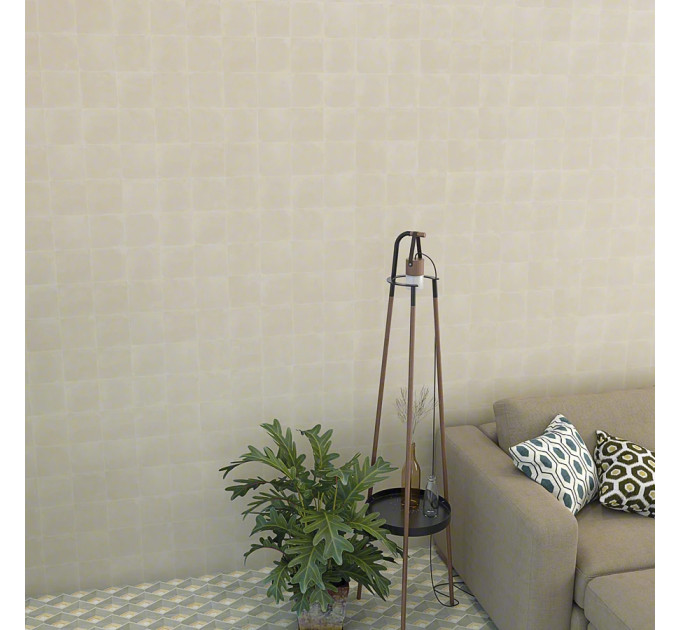 Плитка керамогранітна Pop Tile Sixties-R Marfil RECT 150x150x8 Vives