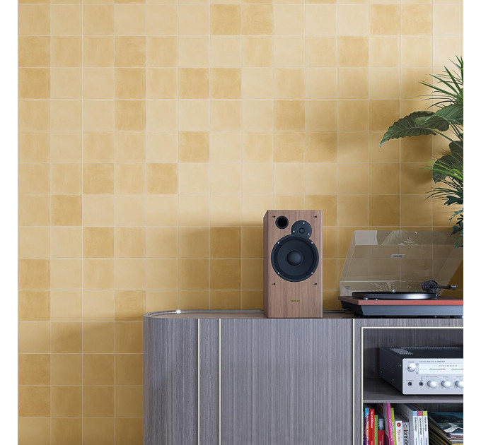 Плитка керамогранітна Pop Tile Sixties-R Ocre RECT 150x150x8 Vives