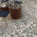 Плитка керамогранітна Nassau Berkane Negro 200x200x8 Vives
