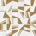 Плитка керамогранітна Nassau Kokomo Blanco Oro 200x200x8 Vives