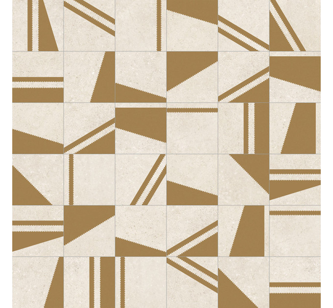 Плитка керамогранітна Nassau Kokomo Crema Oro 200x200x8 Vives
