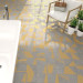 Плитка керамогранітна Nassau Kokomo Grafito Oro 200x200x8 Vives