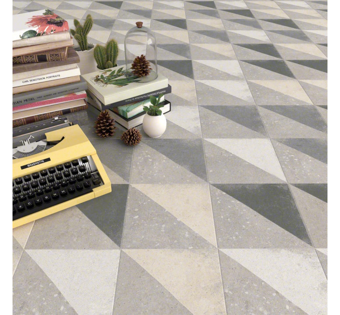 Плитка керамогранітна Nassau Tirol Gris 200x200x8 Vives