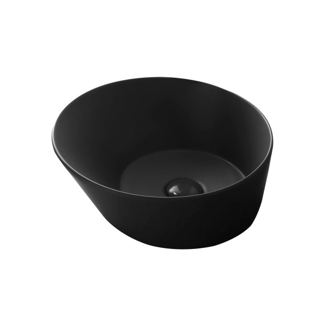 Умивальник WA 01 Wave (WA01 NM) Blak matt, SIMAS