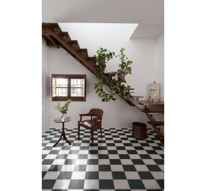 Плитка керамогранітна R7GQ Contrasti Bianco 200x200x10 Ragno